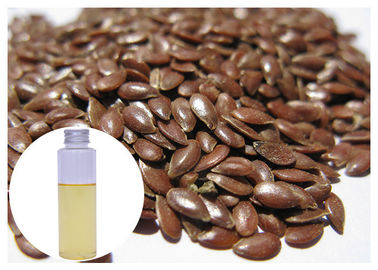 Food Grade Ecocert Organic Flaxseed Oil, Flaxseed Oil Supplements Transparent Liquid