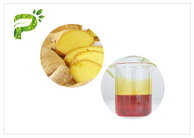 Żółty płynny naturalny olejek eteryczny z imbiru CAS 8007 08 7 Do szamponu